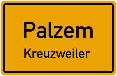 Straßenverzeichnis Palzem Kreuzweiler