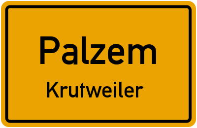 Straßenverzeichnis Palzem Krutweiler