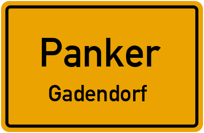 Straßenverzeichnis Panker Gadendorf