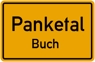 Straßenverzeichnis Panketal Buch
