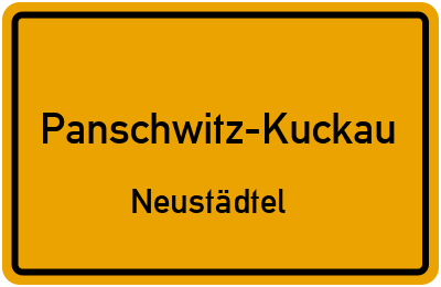Straßenverzeichnis Panschwitz-Kuckau Neustädtel
