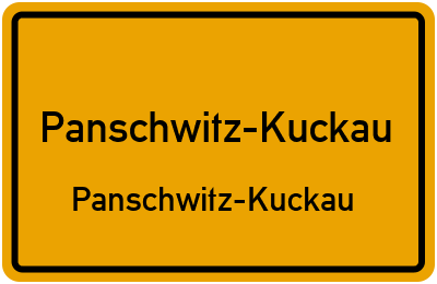 Straßenverzeichnis Panschwitz-Kuckau Panschwitz-Kuckau