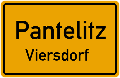 Straßenverzeichnis Pantelitz Viersdorf