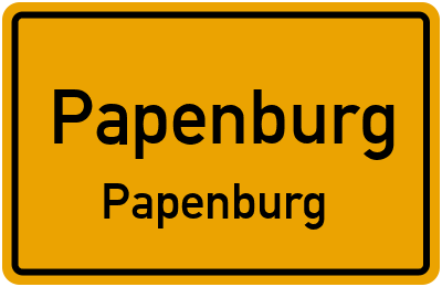 Straßenverzeichnis Papenburg Papenburg