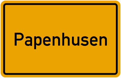 Papenhusen in Mecklenburg-Vorpommern