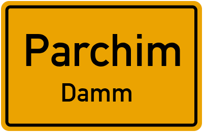 Straßenverzeichnis Parchim Damm