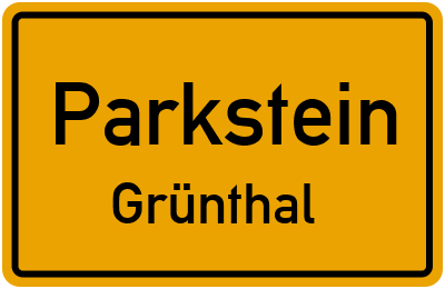 Straßenverzeichnis Parkstein Grünthal