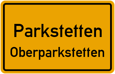 Straßenverzeichnis Parkstetten Oberparkstetten