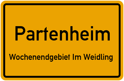 Straßenverzeichnis Partenheim Wochenendgebiet Im Weidling