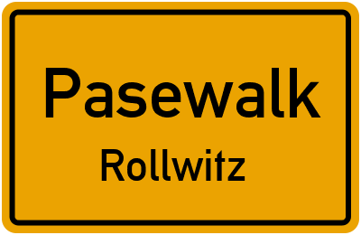 Straßenverzeichnis Pasewalk Rollwitz