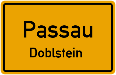 Straßenverzeichnis Passau Doblstein