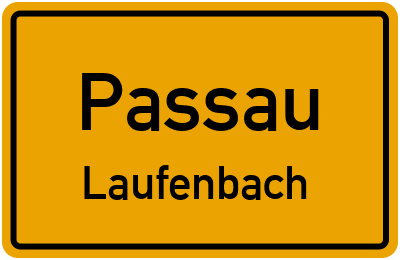 Straßenverzeichnis Passau Laufenbach