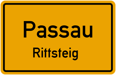 Straßenverzeichnis Passau Rittsteig