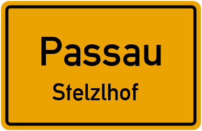Straßenverzeichnis Passau Stelzlhof
