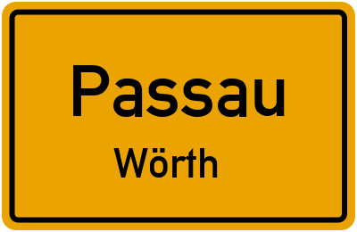 Straßenverzeichnis Passau Wörth