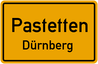 Straßenverzeichnis Pastetten Dürnberg