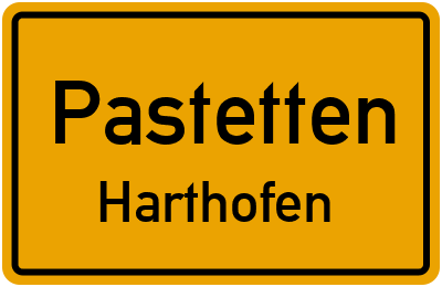 Straßenverzeichnis Pastetten Harthofen