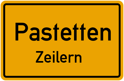 Straßenverzeichnis Pastetten Zeilern
