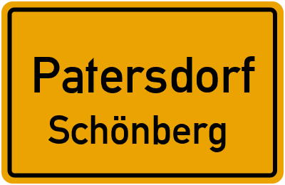 Straßenverzeichnis Patersdorf Schönberg