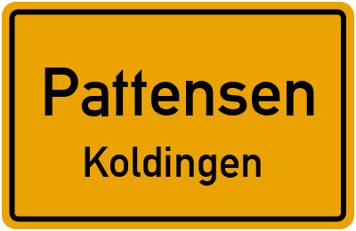 Straßenverzeichnis Pattensen Koldingen