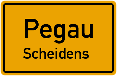 Straßenverzeichnis Pegau Scheidens