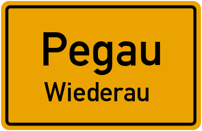 Straßenverzeichnis Pegau Wiederau