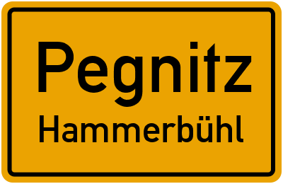 Straßenverzeichnis Pegnitz Hammerbühl