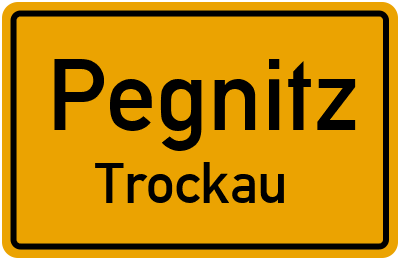Straßenverzeichnis Pegnitz Trockau