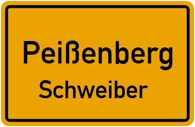 Straßenverzeichnis Peißenberg Schweiber