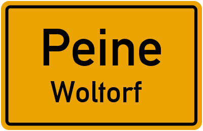 Straßenverzeichnis Peine Woltorf