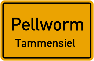 Straßenverzeichnis Pellworm Tammensiel