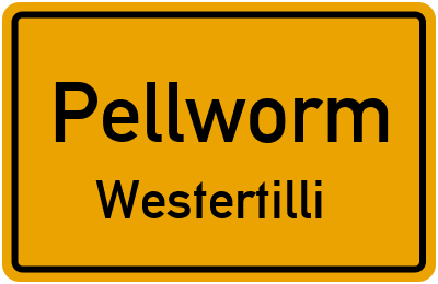 Straßenverzeichnis Pellworm Westertilli
