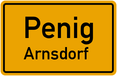Straßenverzeichnis Penig Arnsdorf