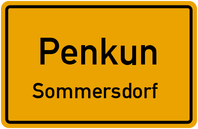 Straßenverzeichnis Penkun Sommersdorf