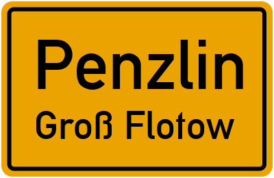 Straßenverzeichnis Penzlin Groß Flotow