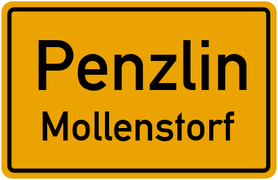 Straßenverzeichnis Penzlin Mollenstorf