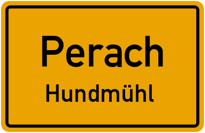 Straßenverzeichnis Perach Hundmühl