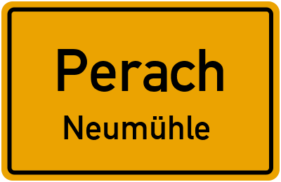 Straßenverzeichnis Perach Neumühle