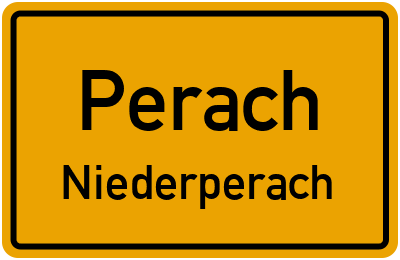 Straßenverzeichnis Perach Niederperach