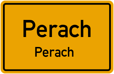 Straßenverzeichnis Perach Perach
