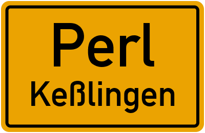 Straßenverzeichnis Perl Keßlingen