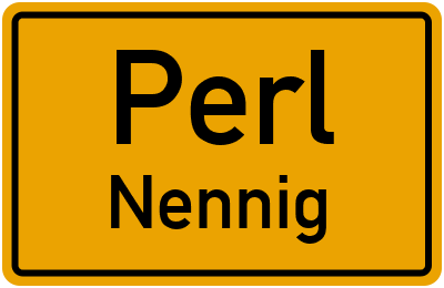Straßenverzeichnis Perl Nennig