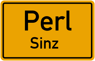 Straßenverzeichnis Perl Sinz