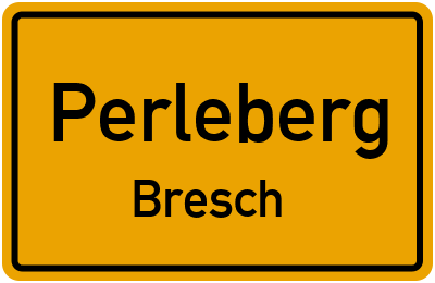 Straßenverzeichnis Perleberg Bresch