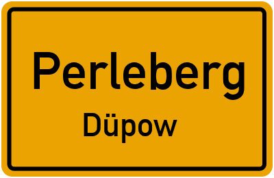 Straßenverzeichnis Perleberg Düpow