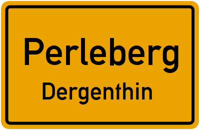 Straßenverzeichnis Perleberg Dergenthin