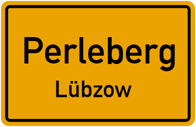Straßenverzeichnis Perleberg Lübzow