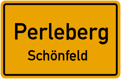 Straßenverzeichnis Perleberg Schönfeld