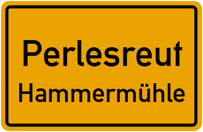 Straßenverzeichnis Perlesreut Hammermühle