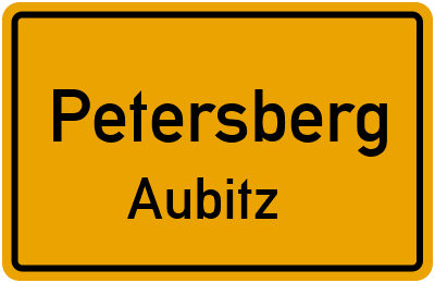 Straßenverzeichnis Petersberg Aubitz